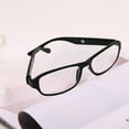 thumbnail image 4 of Lunettes de Lecture 450 Degrés Verres Optiques Cadre en Résine Fleur de Haricot Unisexe, Rouge, 4 of 5