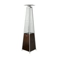 thumbnail image 1 of AZ Patio Tall Outdoor Triangle Glass Tube Propane Heater, Hammered Bronze, 1 of 7