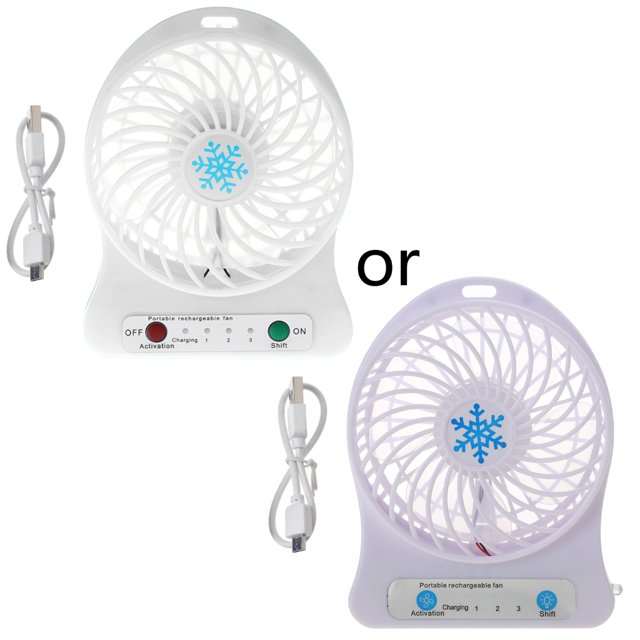 TINYSOME Mini USB Desk Fan Without 18650 Battery Personal Small Desktop