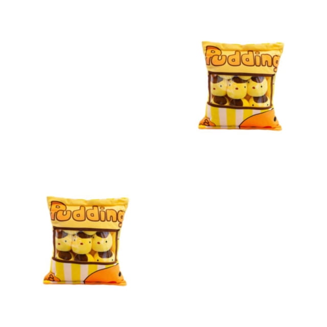 Vogacara Kawaii pudín caramelo bolsa almohada agradable a la piel cómodo lindo relleno Mini muñeca cerdo juguete dibujos animados niños Type2 NO2
