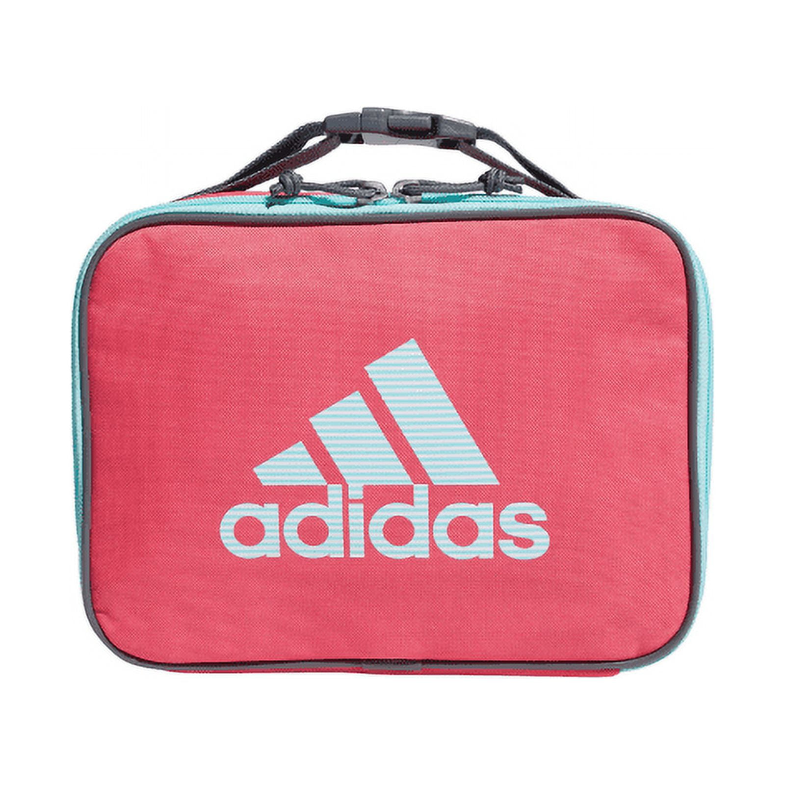 adidas Foundation Lunch Bag Real Pink Clear Aqua Sundown Print One Size