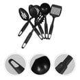 thumbnail image 1 of NUOLUX 6Ud De Herramientas De Cocina En Nylon Negro Para Mezclar Y Remover Con Durabilidad, 1 of 8
