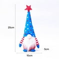 thumbnail image 2 of Zhourta 4th of July Plush Gnome Patriotic Red White Blue Stuffed Animal Decor for Independence Day Gift Party Home Celebration, 2 of 2