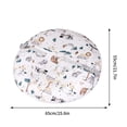 thumbnail image 3 of Funda de almohada para lactancia materna, cómoda, para el crecimiento del bebé, antiemesis, cojín para bebé acostado, cojín de lactancia materna, textura suave, funda de almohada desmontable de doble, 3 of 4