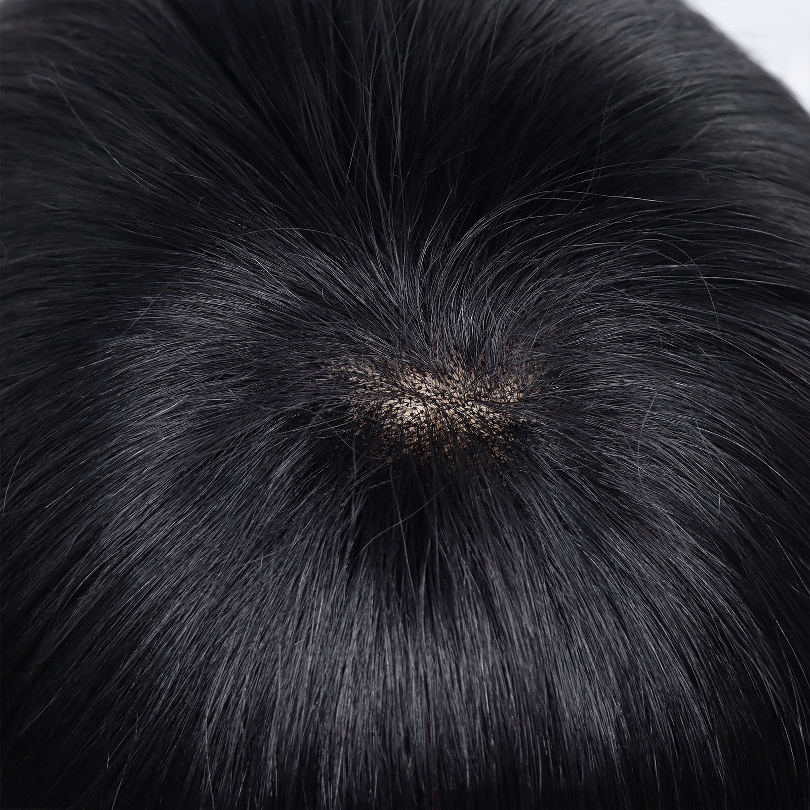 100% Human Hair Toupee for Mens Hair Capillary Prothesis Durable Mono Lace Male Wig Replacement System Hairpiece Unit
