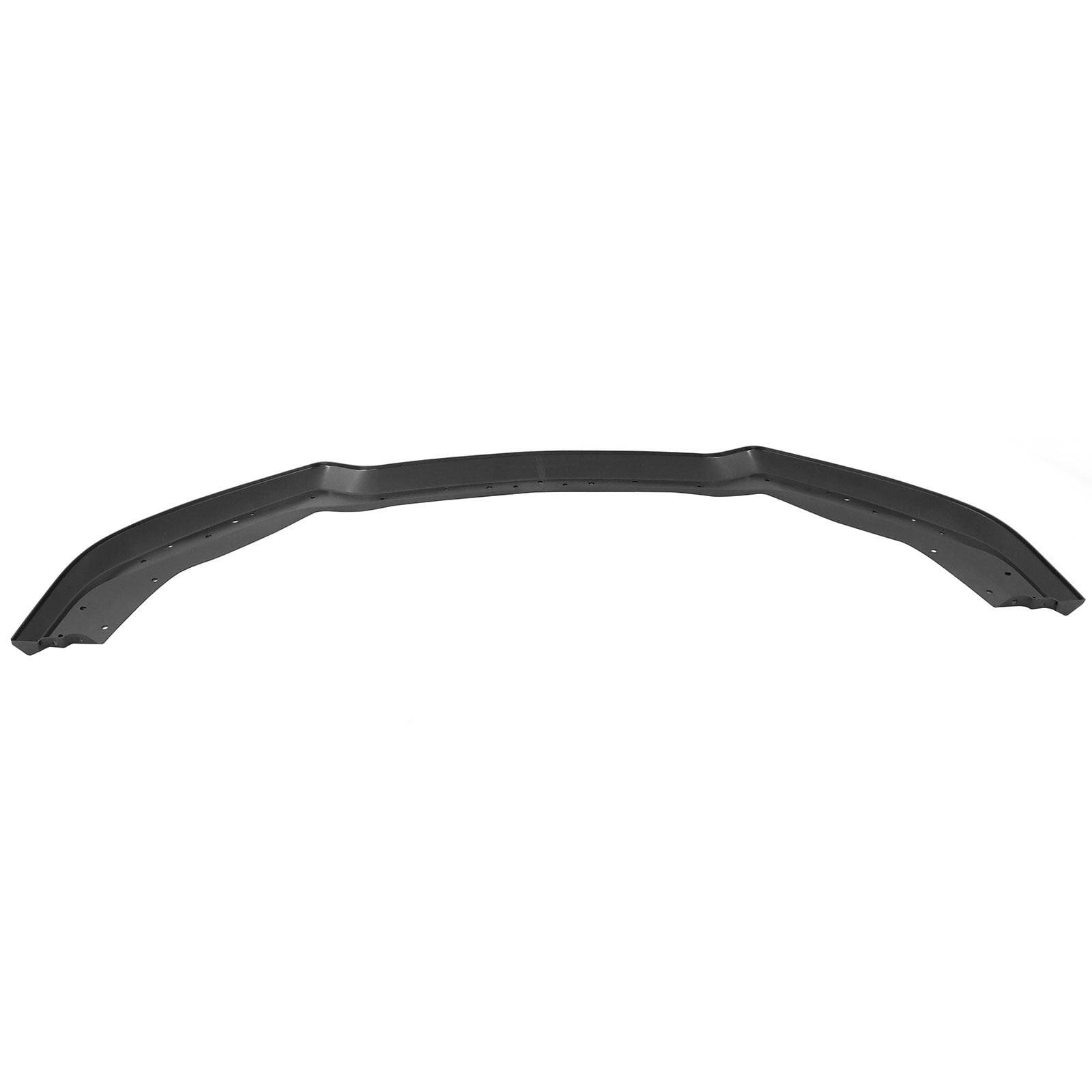 Ikon Motorsports Front Bumper Lip Compatible With 2021-2023 Ford Mustang Mach 1, Gloss Black PP Polypropylene Handling Package Style Front Lower Chin Lip Splitter Protector