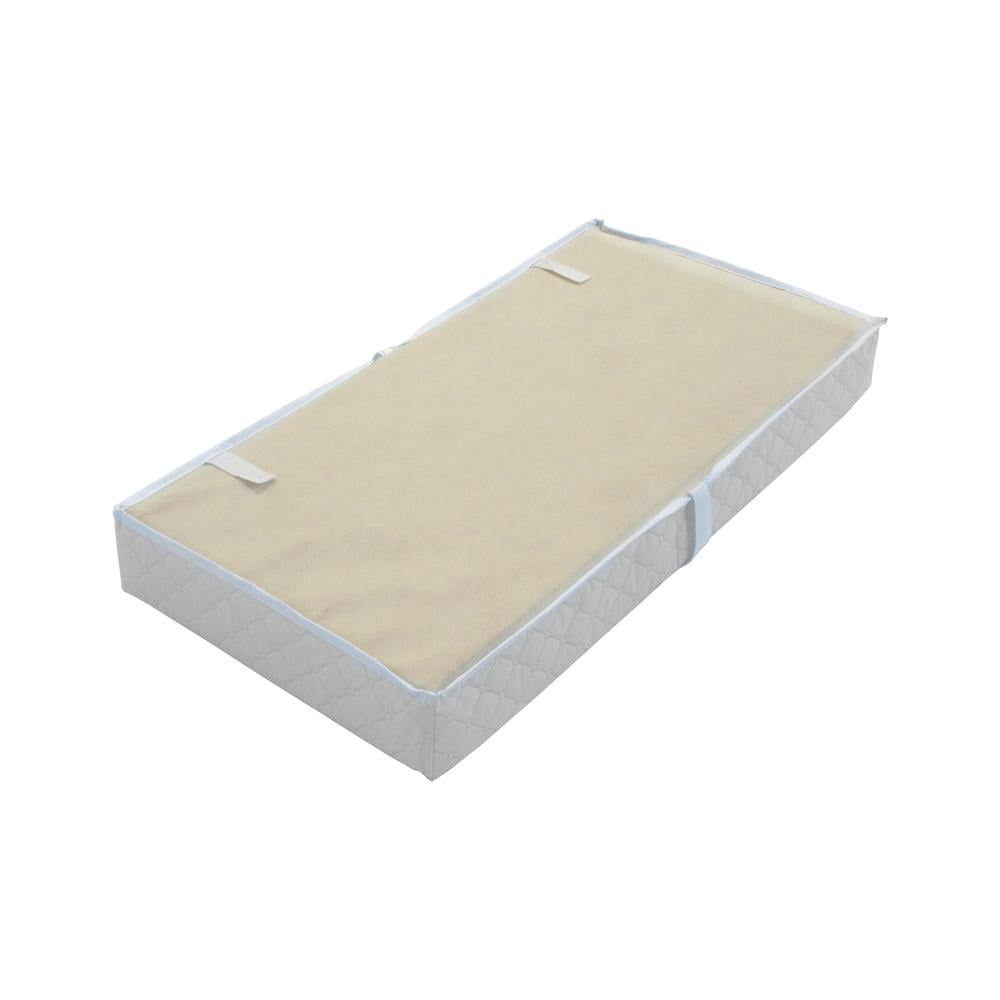 LA Baby 4-Sided Waterproof Diaper Changing Pad, 32" with Easy to Clean Quilted Cover