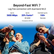 ASUS RT-BE58 Go Dual-band WiFi 7 Portable Travel Router, 3600 Mbps, 4G/5G Tethering, Public WiFi (WISP) Mode, 2.5G Port, Advanced Network Security & VPNs, RV/Cruise/Mobile, USB-C Power Delivery