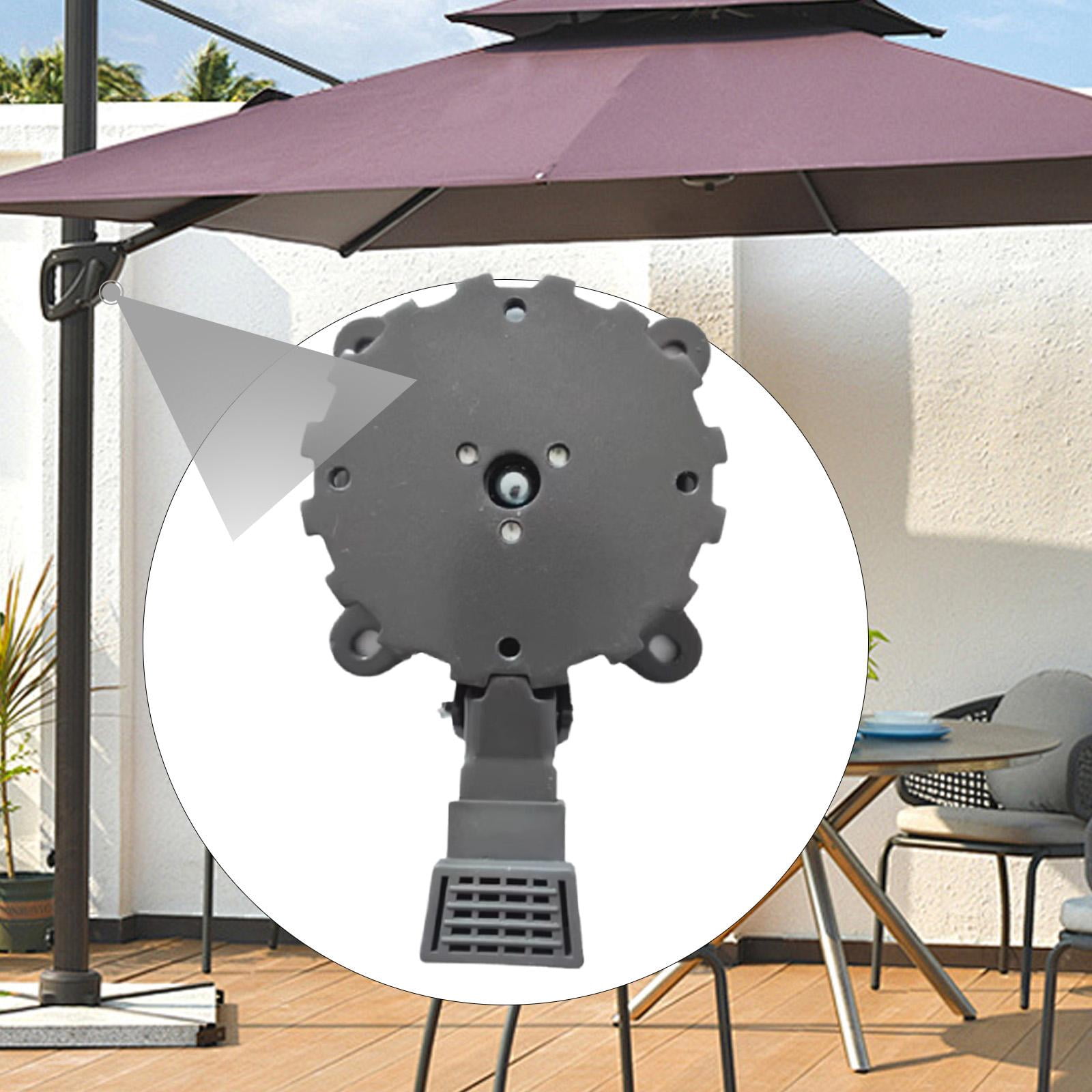 oshhni 360 degree Rotatable Attachment Patio Umbrella Base for Outside Party Travel Beach