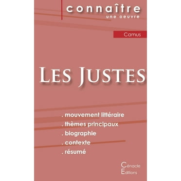 Fiche de lecture Les Justes (Analyse littéraire de référence et résumé complet) (Paperback)