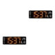 thumbnail image 1 of Reloj de Pared Digital Moderno Billuyoard Naranja 2Conjunto, 1 of 1