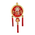 thumbnail image 4 of Tachiuwa Chinese New Year Hanging Decorations 2024 Sign Good Luck Charms Feng Shui Decor Tassel Pendant for Garden Holiday C, 4 of 10