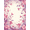 Pink, Pattern 1, variant on ODIKA 4'x6' Machine Washable Non-Slip Area Rug, Art Nouveau Pink High Traffic Rug, Pink, 1082315