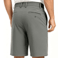 thumbnail image 6 of Sewkxo Men's Golf Shorts Inseam Stretch Quick Dry Casual Work Dress Shorts with 4 Pockets,Light Gray S, 6 of 6