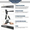 thumbnail image 3 of 250mm Set of 2 Rear Windshield Wiper Blade for Toyota RAV4 2017-2018, 3 of 6