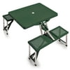 Picnic Time Portable Table and Seats 4-Seat Folding Picnic with Integrated Table, White (2 Count)