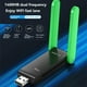 thumbnail image 3 of Receptor Wi-Fi 5G Adaptador Wi-Fi Bluetooth de Banda Dual Antena de Tarjeta de Red USB 3.0 Inalámbrica de 1400 M para PC/Computadora Portátil Win10, 3 of 5