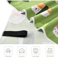 thumbnail image 3 of Rolls and Sushi Beach Towel Quick Dry Absorbent Bath Towels Sandproof Lightweight Towel for Gym Yoga Sports Swimming - 31x71in Washcloth Gift, 3 of 7