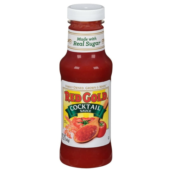 Red Gold Made with Real Sugar Cocktail Sauce, 12 oz Bottle