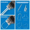 thumbnail image 3 of MAXXT Handheld Drywall Sander 810W, Electric Sander for Walls,Rough and fine Sanding, 1500-2800RPM Variable Speed, Upgraded Pad, Adjustable Suction,, 3 of 9