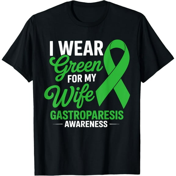 Playful Comfort Tee - I Wear Green For My Wife Gastroparesis Awareness T-Shirt