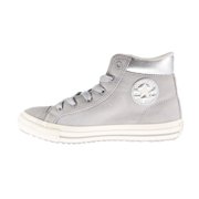 Converse Chuck Taylor All Star PC Boot Hi Kids' Shoes Ash Gray-Pure Silver 666578c