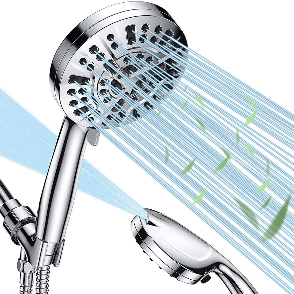 10Mode Handheld Shower Head Detachable HighPressure Rain Shower Head