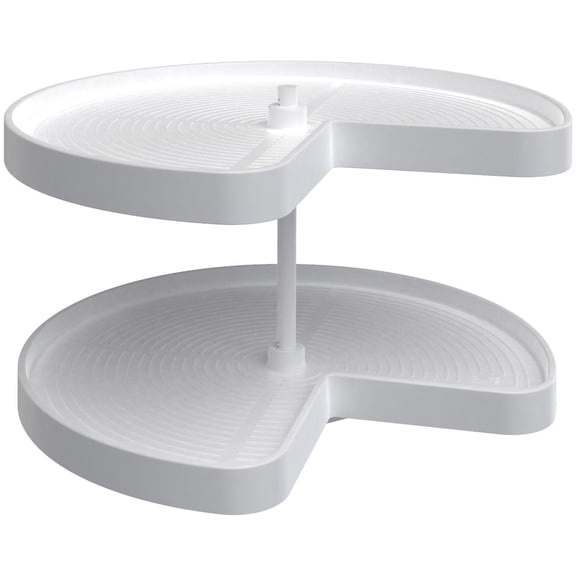 Rev-A-Shelf Polymer Kidney 2 Shelf Lazy Susan