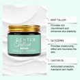 thumbnail image 4 of Cremas e hidratantes Ricino Nutritivo y Reparador Incienso Hidratante Natural 60g Cuidado de la piel, 4 of 9