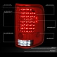 thumbnail image 2 of DNA Motoring For 2004-2008 Ford F150/LOBO Red Clear LED Tail Light Lamps Pair Replacement, 2 of 10