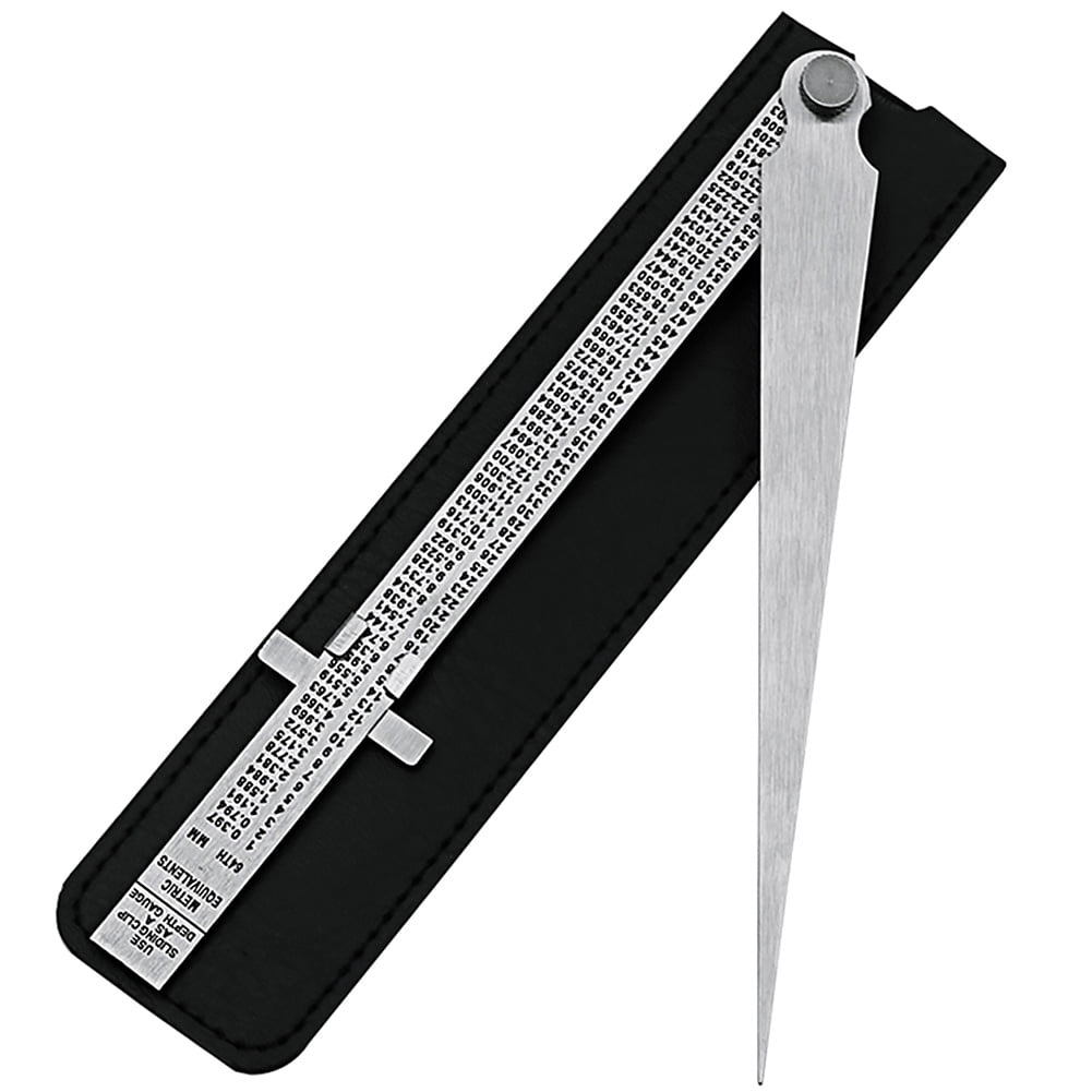 Calipers Feeler Gauge Stainless Steel Welding Taper Gap Gauge Depth