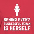 thumbnail image 3 of CafePress - Successful Woman T Shirt - Women's Traditional Fit Dark T-Shirt, 3 of 4