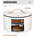 thumbnail image 5 of Foldable Hat Storage Box, White, 1 Count, 5 of 6