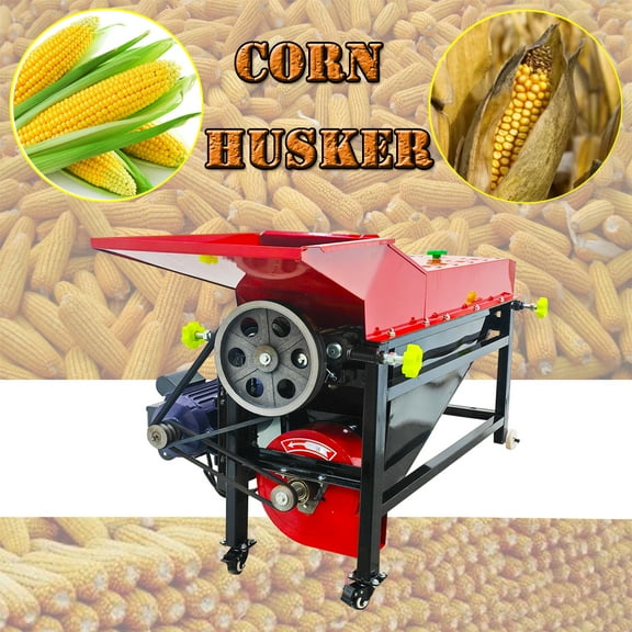 Peeling Machine Dry Wet Corn Husker Farm Commercial Home 220V