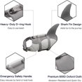 thumbnail image 2 of Chaleco salvavidas para perros para nadar y navegar, chaleco salvavidas ajustable Ripstop para perros con alta flotabilidad y asa de rescate duradera para perros pequeños, medianos y grandes esquí esquí Gafas de esquí, 2 of 5