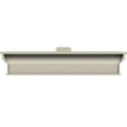 thumbnail image 5 of Ekena Millwork 85" Bottom Width x 93 1/2" Top Width x 12"H x 1 1/4"P Craftsman Crosshead w/ Deco Keystone, 5 of 24