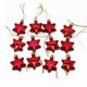 thumbnail image 2 of (12 Pcs/pack) 5cm Christmas Pendant Star Christmas Ball Pendant Electroplated Plastic Matte Mixed Decoration Accessory Party, 2 of 5