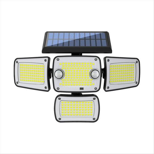 Luces Solares LED para Exteriores con Sensor de Movimiento, Inducción , 3 Modos de Iluminación, Lámpara de Pared Solar Impermeable para Jardín.