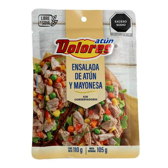 Lomo de atún Dolores con verduras y mayonesa 110 g