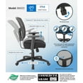 thumbnail image 3 of Boss Office Products Contract Mesh Task Chair, 3 of 9