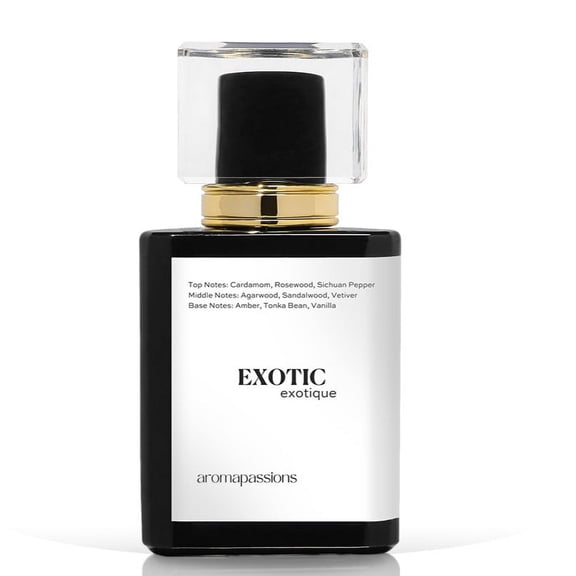 EXOTIC | Inspired by TF OUD WOOD | Pheromone Perfume Cologne for Men and Women | Extrait De Parfum | Long Lasting Dupe Clone Essential Oil Fragrance | Perfume De Hombre Mujer