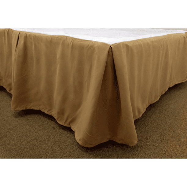 Gold Queen Size Bed Skirt Hanaposy