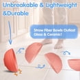 Quatish 22 OZ Unbreakable Cereal Bowls Set of 8,Dishwasher & Microwave ...