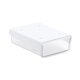 thumbnail image 4 of 2 cajas de almacenamiento para debajo del escritorio, extraíbles y adhesivas, de gran capacidad, para papelería. blanco, 4 of 9