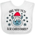 thumbnail image 3 of Inktastic Are You Yeti for Christmas with Yeti and Snowflakes Adult Boys or Girls Baby Bib, 3 of 4