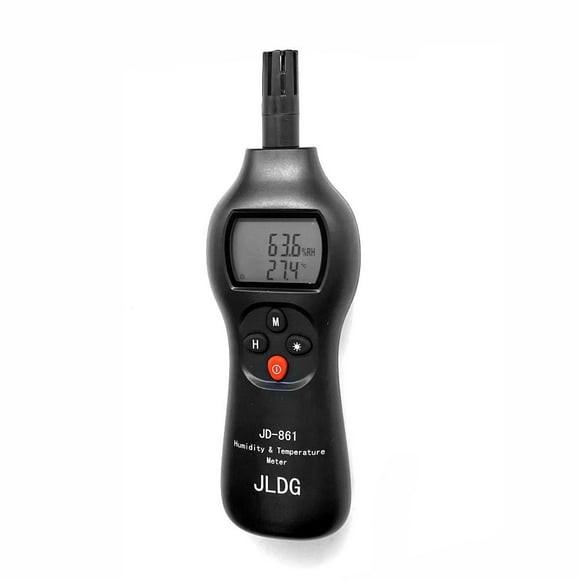 Amdohai JD861 Digital Temperature and Humidity Meter LCD Display with Backlight ℃/℉ Adjustable Support Data Hold Function