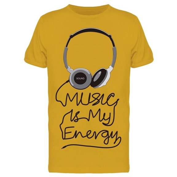 Music Is My Energy Tee Men's -Image by Shutterstock