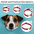 thumbnail image 5 of Geniune Leather Dog Collar - Soft Touch Rustic Leather, Vintage Retro Style, Easy Adjustability, Durable Quick Release Buckle - Collar for Dogs and Cats, Leather Cat Collar, 5 of 9