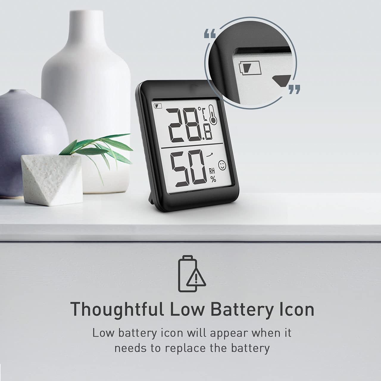 Buy Accurate Digital Hygrometer Thermometer 2.3 Large Display Trend