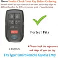 thumbnail image 2 of Carbon Fiber Pattern Key Fob Cover fit for Toyota Sienna New Voxy Noah 90 Series Alphard Vellfire 30 Series Keyless ABS Plastic Key Case with Keychain 6 Button, 2 of 5